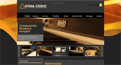 Desktop Screenshot of antenastudio.com